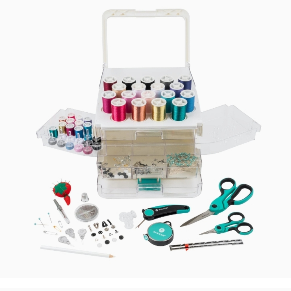 Brand New Singer Pro Series 356 Piece Sew-It-Goes Sewing Storage System